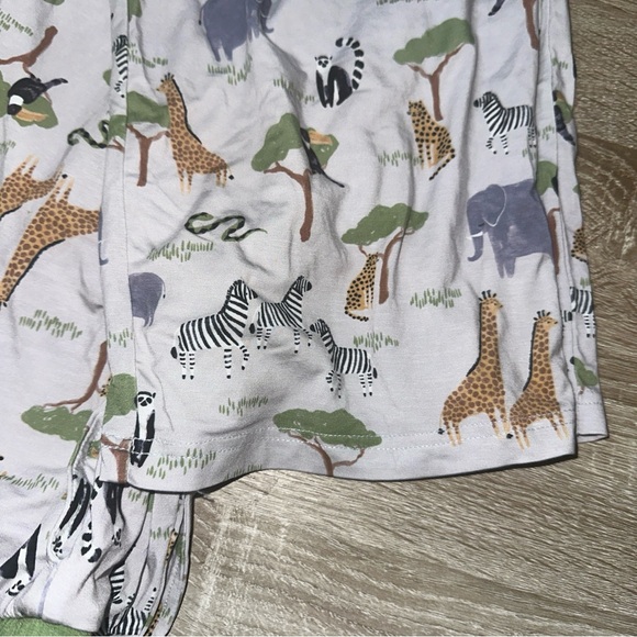 Little Sleepies, Adult Bamboo Safari print Pajama Pants Size Large - Picture 4 of 9